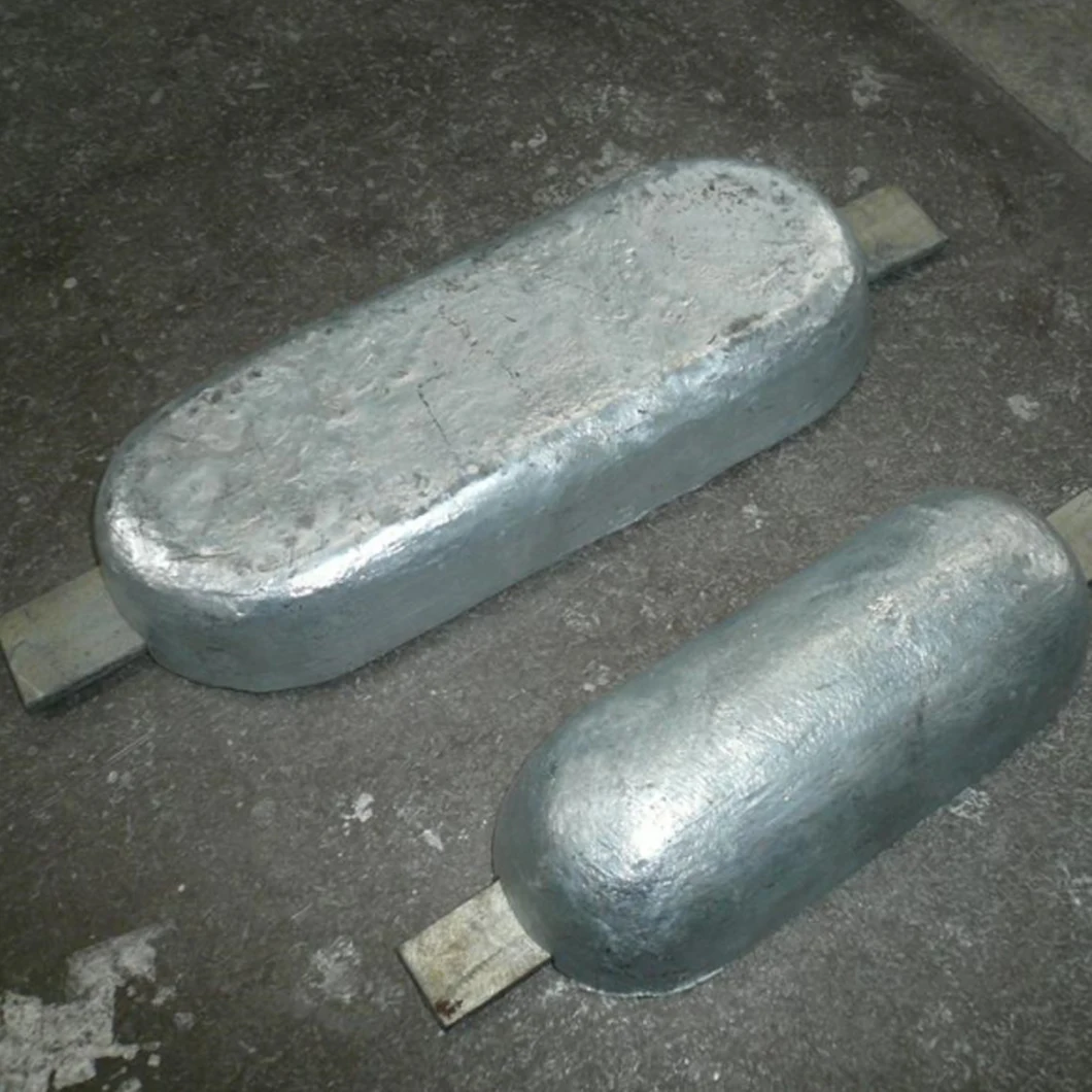 Sacrificial Aluminum Bracelet Anodes for Galvanic Corrosion